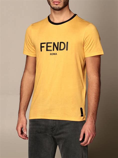 fendi yellow shirt